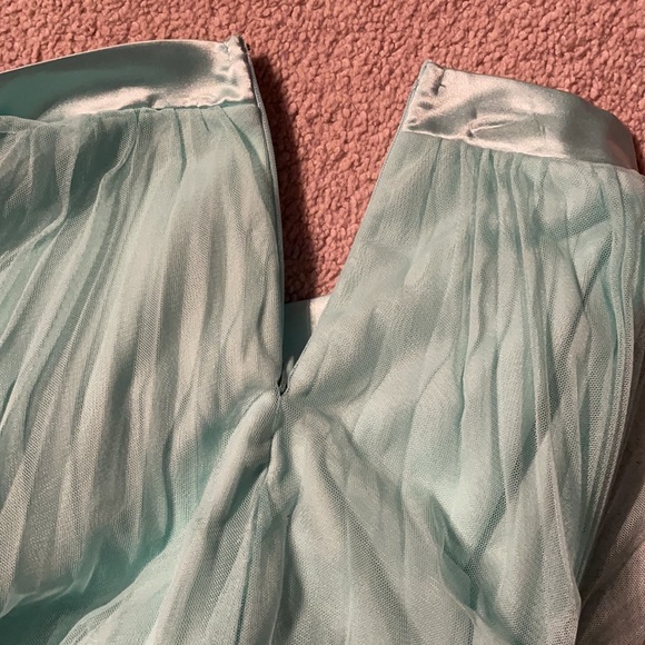 As u wish teal semi formal two piece - Picture 3 of 13